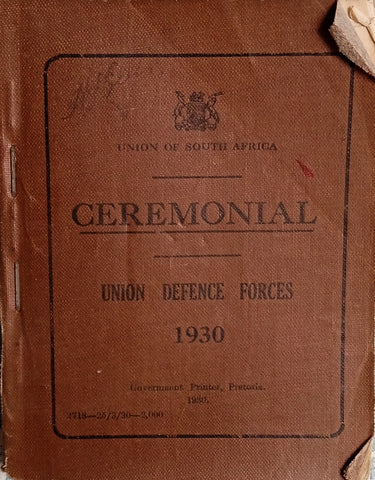 Ceremonial, Union Defence Forces 1930