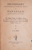 Dictionary, Grammar and Phrase Book of Fanagalo | J.D. Bold