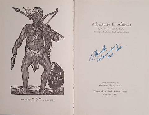 Adventures in Africana | D.H. Varley