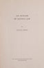 An Outline of Native Law | Julius Lewin
