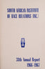 South African Institute of Race Relations (Inc.) 38th Annual Report 1966-1967