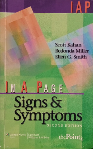 In A Page: Signs and Symptoms | Scott Kahan, Redonda Miller, Ellen G. Smith