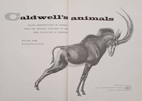 Caldwell's Animals: Colour Reproductions of Animals from the Original Paintings in the Fehr Collection of Africana | William Fehr