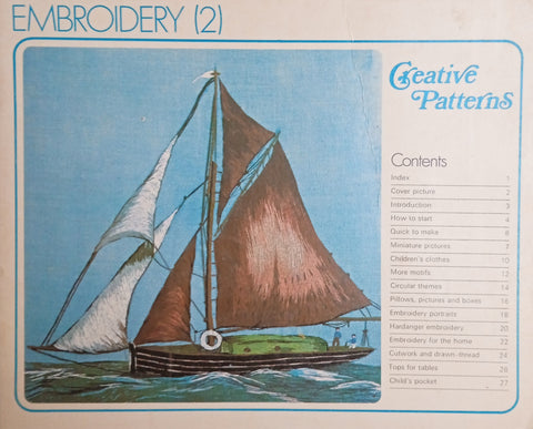 Creative Patterns: Embroidery (2)