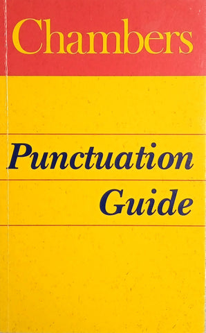 Chambers Punctuation Guide | Gordon Jarvie