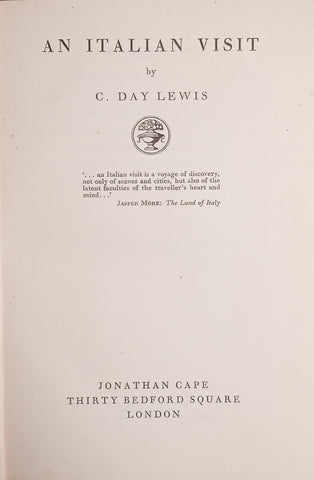 An Italian Visit | C. Day Lewis