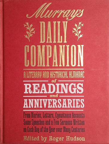 Murray's Daily Companion: A Literary and Historical Almanac of Readings and Anniversaries | Roger Hudson (ed.)
