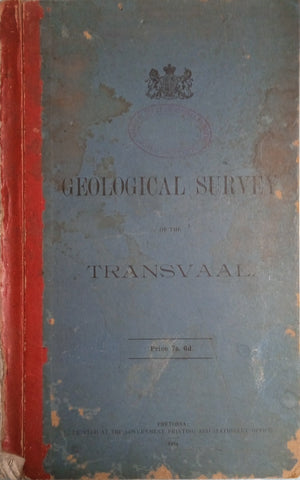 Geological Survey of the Transvaal: Report for the Year 1903