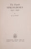 The Fourth Springboks 1951-1952 | R.K. Stent