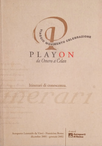 Play On da Omero a Celan [Multiple Languages]