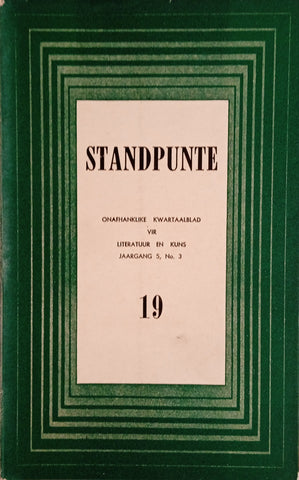 Standpunte Jaargang 5, No.3 Maart 1951 [Afrikaans/English]