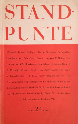 Standpunte 24 Jaargang XII, No.6 Februarie 1959 [Afrikaans/English]