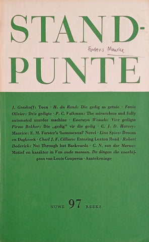 Standpunte 97 Jaargang XXV, No. 1 Oktober 1971 [Afrikaans/English]