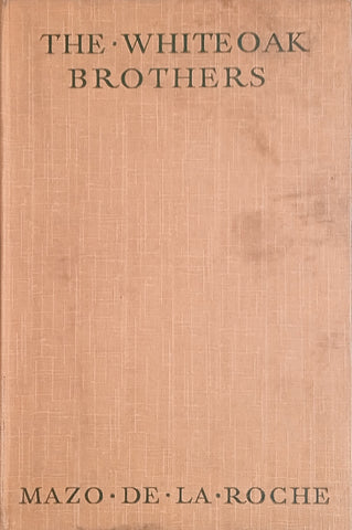 The Whiteoak Brothers | Mazo de la Roche