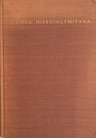 Studies in Islamic History: Scripta Hierosolymitana Volume IX | Uriel Heyd (ed.)
