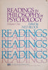 Readings in the Philosophy of Psychology, Volume 1 | Ned Block (ed.)