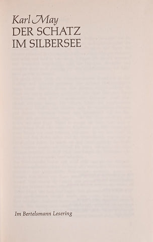 Der Schatz Im Silbersee [German] | Karl May