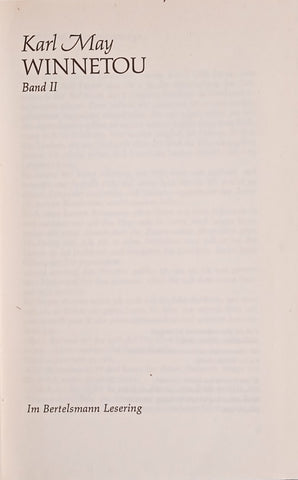 Winnetou [Volume 2 only] [German] | Karl May
