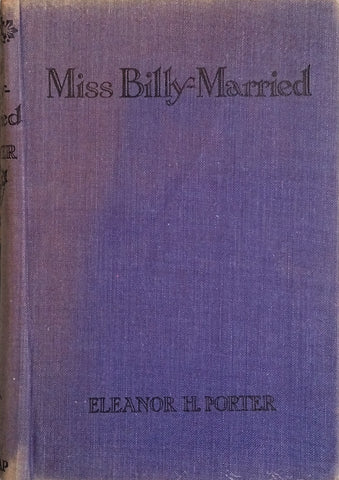 Miss Billy - Married | Eleanor H. Porter