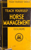 Teach Yourself Horse Management | C.E.G. Hope