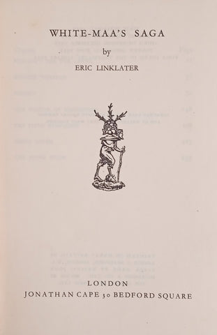White-Maa's Saga | Eric Linklater