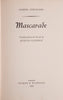 Mascarade | Gabriel Chevallier