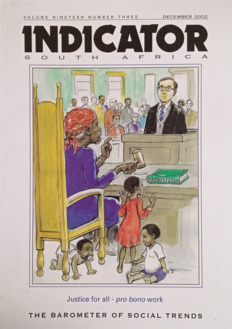 Indicator South Africa: Volume 19 Number 3 December 2002