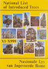 National List of Introduced Trees X1-X999 Nasionale Lys van Ingevoerde Bome [Afrikaans/English] | F. von Breitenbach (comp.)