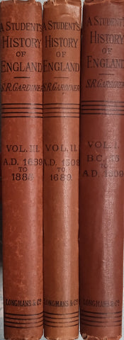 A Student's History of England [3 Volume Set] | S.R. Gardiner