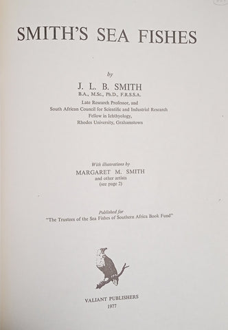 Smith's Sea Fishes | J.L.B. Smith