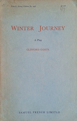 Winter Journey | Clifford Odets