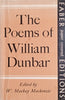 The Poems of William Dunbar | W. Mackay Mackenzie (ed.)