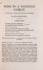Wine in a Venetian Goblet: A One-Act Play for Eight Women | Jean McConnell