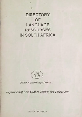 Directory of Language Resources in South Africa