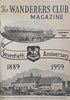The Wanderers Club Magazine (September 1959, Seventieth Anniversary Edition)