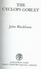 The Cyclops Goblet (First Edition, 1977) | John Blackburn