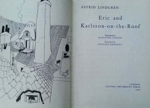 Eric and Karlsson-on-the-Roof | Astrid Lindgren