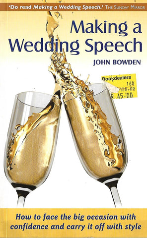 Making a wedding speech  | John Bowden