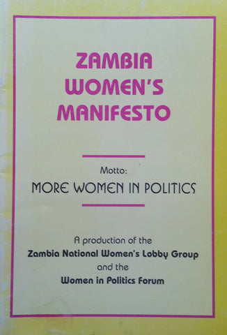 Zambia Women's Manifesto
