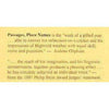 Bookdealers:Passages, Place Names (With Author's Inscription) | David McKay