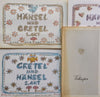 Hansel und Gretel (Programme and 3 Pop-Up Cards from the Volksoper)