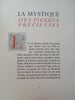 La Mystique des Pierres Precieuses (French, Limited Edition) | Paul Claudel