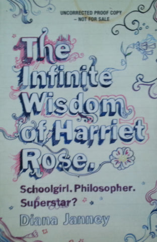 The Infinite Wisdom of Harriet Rose (Proof Copy) | Diana Janney