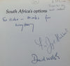 South Africa's Options: Strategies for Sharing Power (Inscribed by both Authors) | F. van Zyl Slabbert & David Welsh