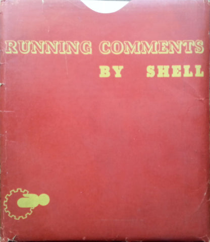 Running Comments by Shell (6 Booklets and Lubrication Chart)