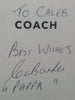 Coach: The Life and Soccer Times of Clive Barker (Inscribed by Clive Barker) | Michael Marnewick