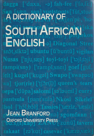 A Dictionary of South African English | Jean Branford