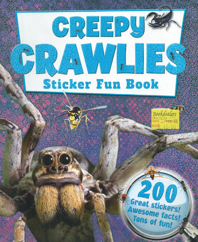 Creepy Crawlies Sticker Fun Book