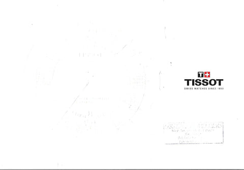 Tissot Wristwatch Catalogue