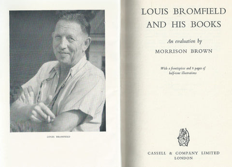 Louis Bromfield and his Books: An Evaluation | Morrison Brown